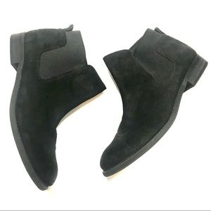 Franco Sarto men’s leather black boots size 10